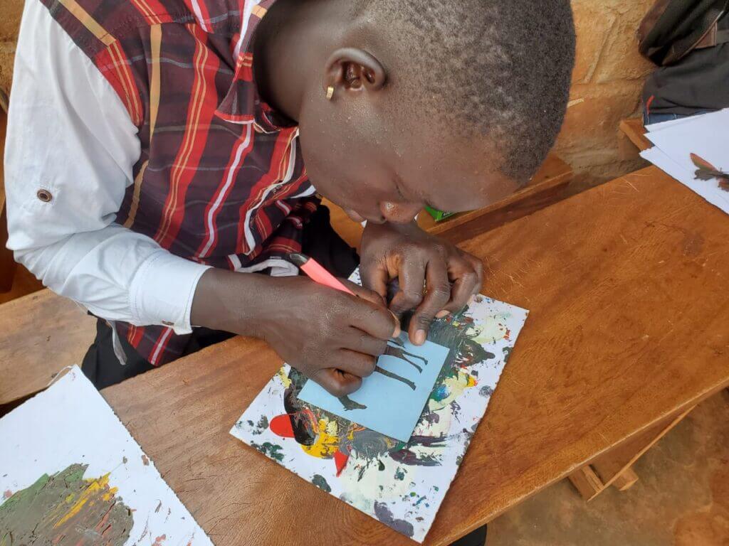 Art and Craft among the children in our community
